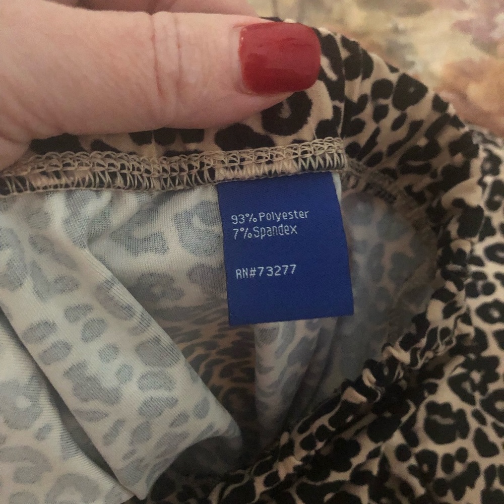 Apt 9 Leopard Print Leggings - image 3